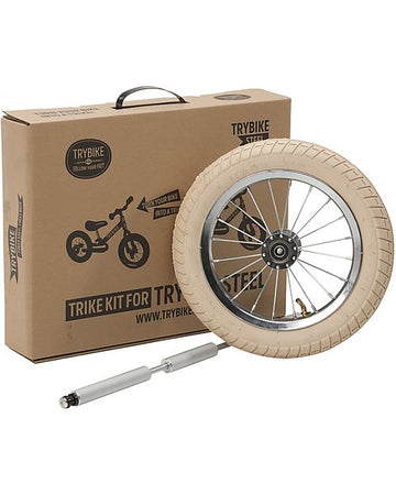 Kit Terza Ruota - Vintage - Trasforma la Bici Trybike in Triciclo! Trybike