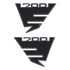 2 Adesivi in gel 3D Protezione Fianchi compatibili per Scooter Honda Integra 700