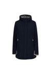 SUNS Giubbotto Donna suns Marmolada Fur Blu da donna