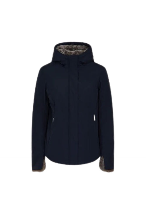 SUNS Giubbotto Donna suns Roberta Fur Blu da donna