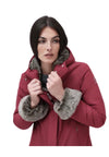 SUNS Giubbotto Donna suns Roberta Fur Blueberry da donna
