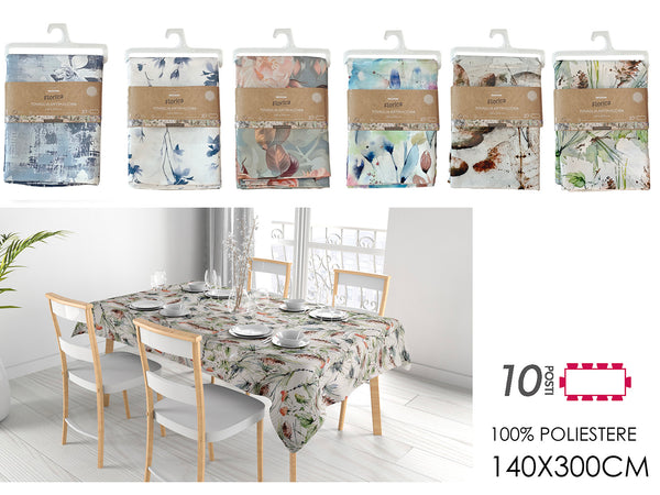 Tovaglia Antimacchia Florica 140x300cm