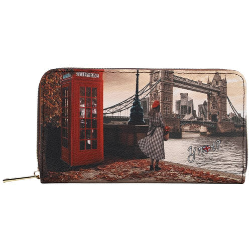 YNot portafoglio grande LONDON BRIDGE YES372F6