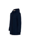 SUNS Giubbotto Donna suns Aurelia long velour Navy da donna