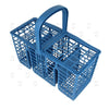 Cestello Posate 22,8x10,5x21cm Blu per Lavastoviglie Ariston, Indesit