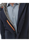 SUNS Giubbotto Uomo suns Montebianco fur Dark Blue da uomo