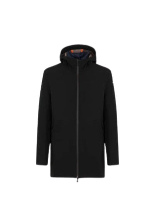 SUNS Giubbotto Uomo suns Furry double long Black/Dark blue da uomo
