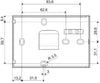 Finder Termostato elettronico a parete digitale TEMPERATURA DISPLAY 1T31