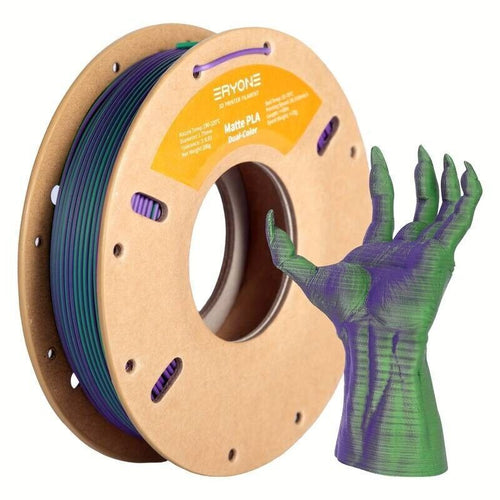 Filamento Per Stampante 3D Bicolore Opaco ERYONE PLA Da 1 Pezzo, Materiali