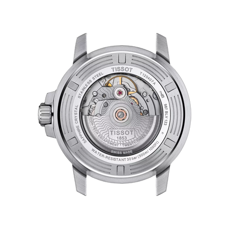 TISSOT Orologio Uomo Seastar 1000 Powermatic 80 T1204071109101 da uomo