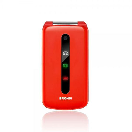 BRONDI PRESIDENT (ROSSO) - TELEFONO CELLULARE PER ANZIANI - FOTOCAMERA