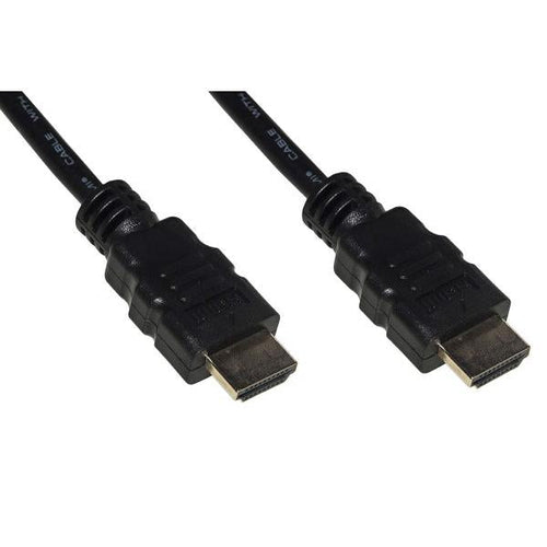 Cavo HDMI 2K per PC, Notebook, HDTV - Contatti dorati - Lungezza 0,5 mt. - Nero