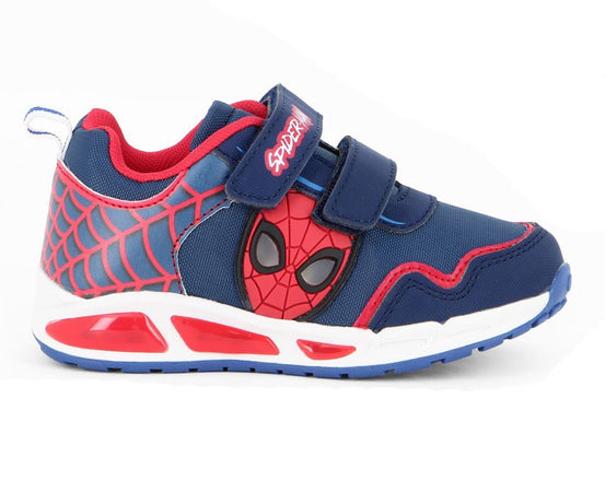 Scarpe Spiderman con luci occhi e suola