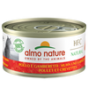 Almo Nature Scatoletta HFC Natural gusto Pollo e Gamberetti per Gatti Adulti