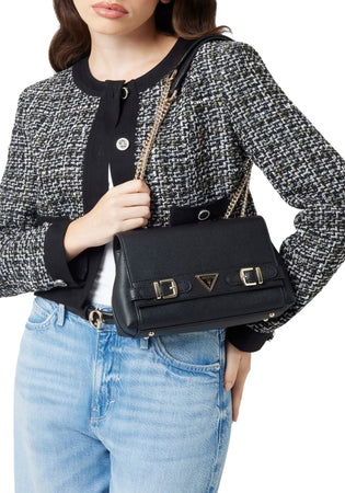 GUESS ECO ALI LUXURY SATCH Donna guess hwebg951121-bla Nero da donna