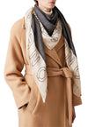 Borbonese Maxi Foulard OP Logo Outline 1 Donna borbonese 6DA060TJ2-Z81 Multicolore da donna
