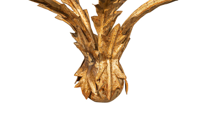 Biscottini Biscottini Lampadario Lanterna Soffitto Ferro Battuto Crema Anticata 77x77x100