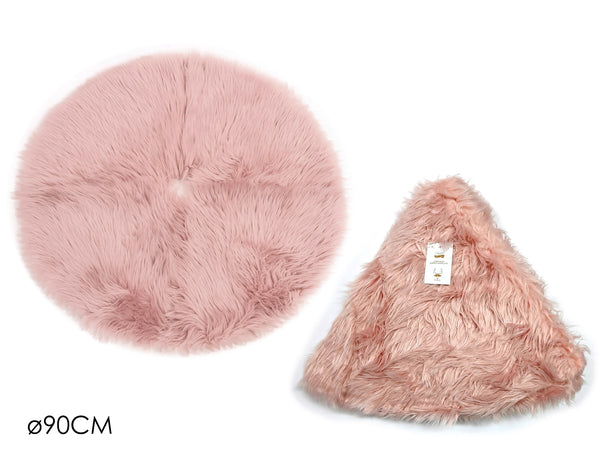 Copribase Albero in Pelo Sintetico 90cm 100% Poliestere