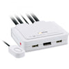 Switch KVM InLine - a 2 vie - Displayport 1.2 - 4K - USB - con audio - integrato. Cavo