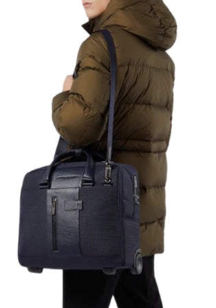 PIQUADRO Cartella Trolley Uomo piquadro bv4729br2-blu Blu da uomo