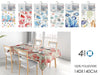 Tovaglia Antimacchia Decorazione 'Summer' 140x140cm 6 Assortimenti