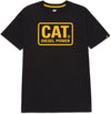 Maglietta Caterpillar CAT Diesel Power con vestibilità classica Black-Yellow