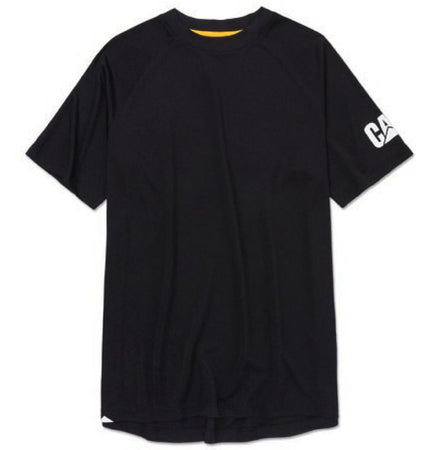 Maglietta Caterpillar CAT Lightweight Cooling S-S Crew Tee Black