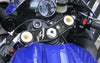 ADESIVO 3D compatibile per MOTO R 1 PROTEZIONE PIASTRA FORCELLA YAMAHA R1 07-08