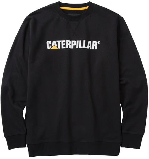Felpa Uomo girocollo Caterpillar CAT - Midweight Crewneck Sweatshirt Black