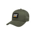 Berretto visiera precurvata Caterpillar CAT Patch Cap Green