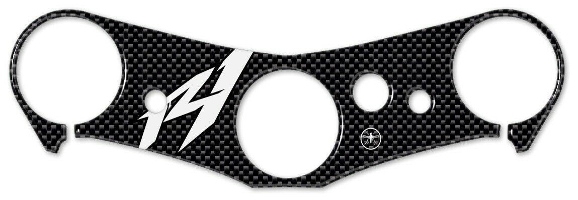 ADESIVO 3D compatibile per MOTO R 1 PROTEZIONE PIASTRA FORCELLA YAMAHA R1 07-08