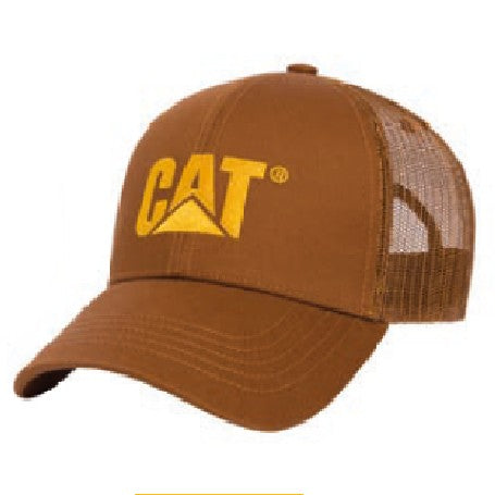 Berretto visiera precurvata Caterpillar CAT Raised Logo Cap Bronze
