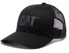 Berretto visiera precurvata Caterpillar CAT Raised Logo Cap Black-Black