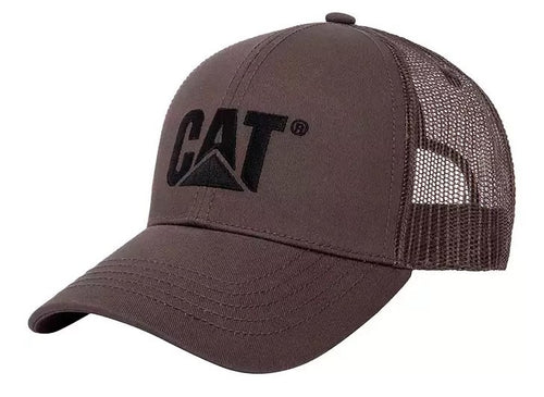 Berretto visiera precurvata Caterpillar CAT Raised Logo Cap Marrone