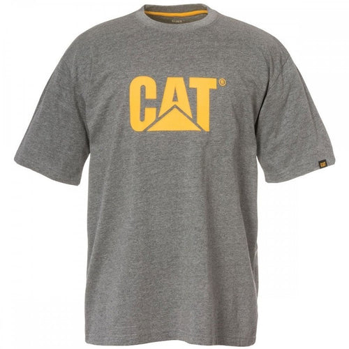 T-shirt Caterpillar CAT - Trademark Logo Tee Dark Heather Grey