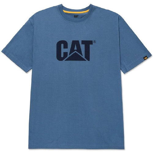 T-shirt Caterpillar CAT - Trademark Logo Tee Coronet blue