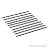 Sei di punte trapano Jobber HSS-R acciaio forgiato alta resistenza Silverline Silverline