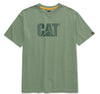 T-shirt Caterpillar CAT - Trademark Logo Tee Iceberg Green