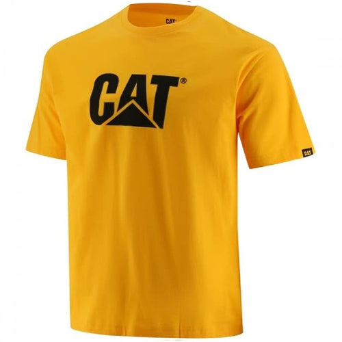 T-shirt Caterpillar CAT - Trademark Logo Tee Mustard Yellown
