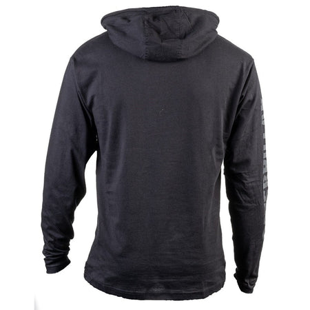 T-Shirt manica lunga con cappuccio CAT - UPF Defender Long Sleeve Tee Black