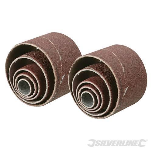 Manicotti di levigatura 10 pezzi grana 80 nuovo prodotto originale silverline - Eternal Brico