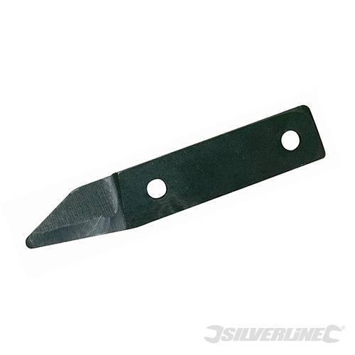 Lama destra di ricambio per cesoia pneumatica 5 mm Silverline - Eternal Brico