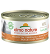 Almo Nature Scatoletta HFC Natural gusto Pollo e Formaggio per Gatti Adulti 70gr