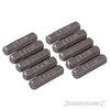 Punte in acciaio cromo vanadio con codolo esagonale 1/4 a taglio - PH - PZ - esagonale - T Silverline