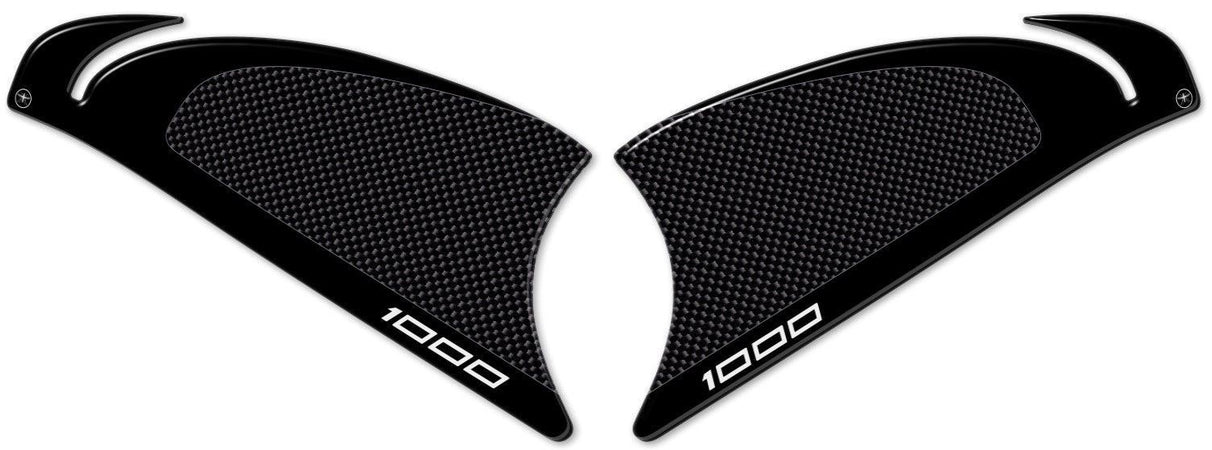 2 ADESIVI 3D GEL PROTEZIONE serbatoio compatibili per moto KAWASAKI VERSYS 1000