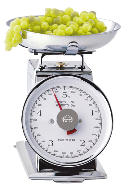 Bilancia Da Cucina Portata Kg. 5 Acciaio Inox