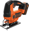 Black+Decker Seghetto Alternativo A Batteria Bdcjs18-Qw 18V 1 Batteria 2,0 Ah