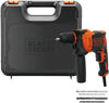 Black+Decker Trapano A Percussione Beh710K-Qs 710 W