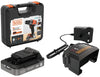Black+Decker Trapano Avvitatore A Batteria Bcd382D2Xk-Qw 18 V 2 Batterie 2,0 Ah