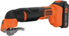 Black+Decker Utensile Multifunzione A Batteria Bdcos18D1K-Qw 18 V 1 Batteria 1,5 Ah Con Accessori